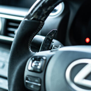 LEXUS IS & RC フォージドカーボンパドルシフター